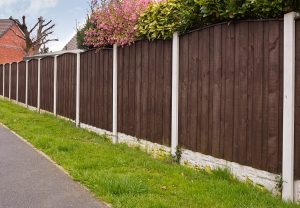 Solid Board Fence & gate