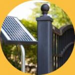 solar power driveway gates