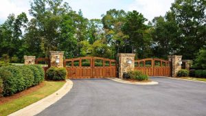 Wooden gate repair