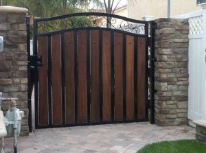 Wooden gate in Bay Area