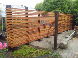 Wooden gate in Bay Area