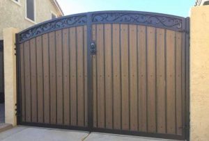 Wooden gate in San Francisco