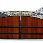 Wooden gate in Bay Area