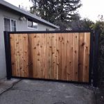 Wooden gate in Bay Area
