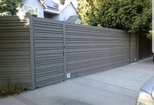 Wooden gate in Bay Area