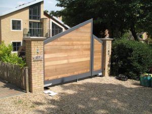 A Wooden Swing Gate