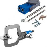 pocket screws and clamp wood gate