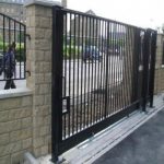 Residential wrought Iron Gate