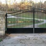 Residential iron gates