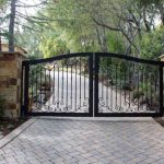residential iron swing gate repair
