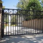 gate opener for a residential sliding gate